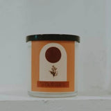 Tuff Peach Glass Tumbler Vegan Candles