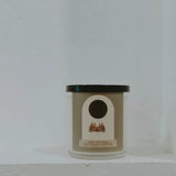 Tuff Peach Glass Tumbler Vegan Candles