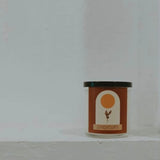Tuff Peach Glass Tumbler Vegan Candles