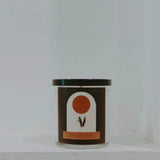 Tuff Peach Glass Tumbler Vegan Candles