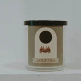 Tuff Peach Glass Tumbler Vegan Candles