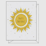 Happy Birthday Sun Plantable Card