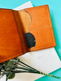 Milwaukee Map Leather Passport Wallet