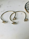 Therese Kuempel Adjustable Brass Cuff Bracelets