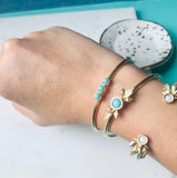 Therese Kuempel Adjustable Brass Cuff Bracelets