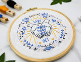 Give More than You Get Embroidery Kit