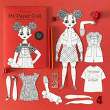 Coloring Paper Doll Activity Kits
