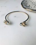 Therese Kuempel Adjustable Brass Cuff Bracelets