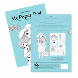 Coloring Paper Doll Activity Kits