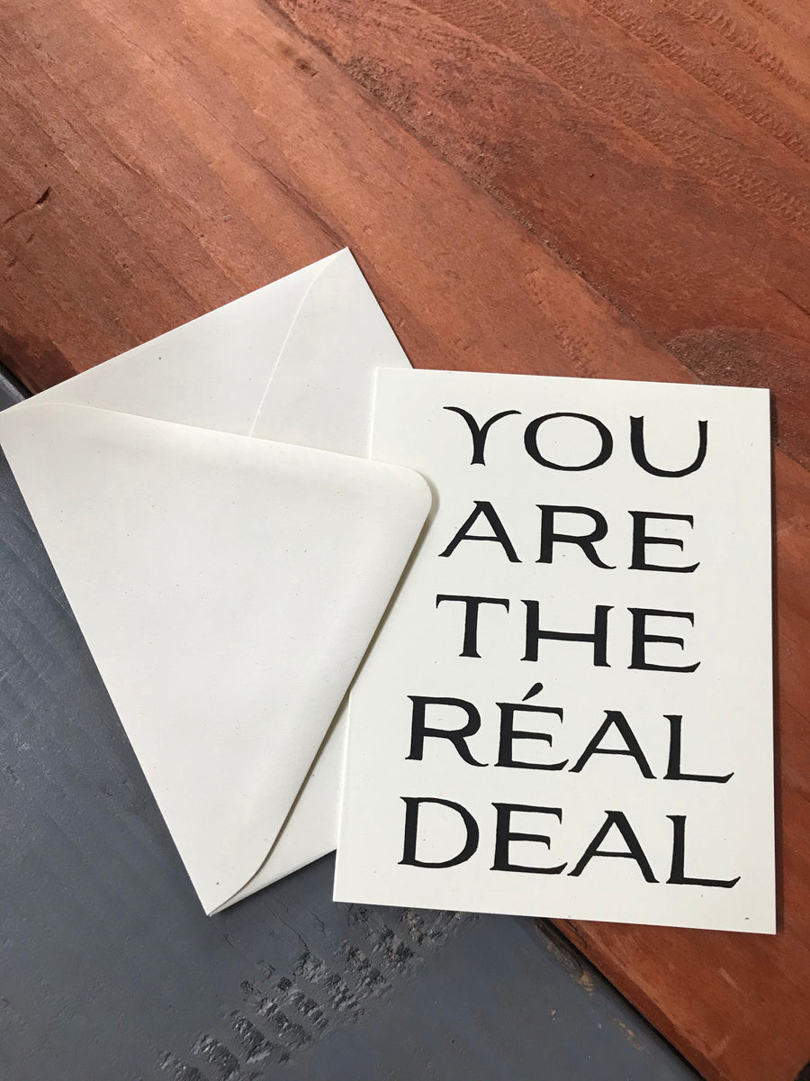 You're The Reel Deal Legendary Fishing Birthday Card