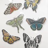 Red Spotted Purple Butterfly Sticker