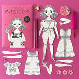 Coloring Paper Doll Activity Kits