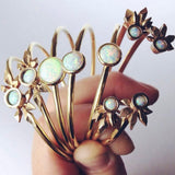 Therese Kuempel Adjustable Brass Cuff Bracelets