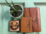 Parks Leather Passport Wallet