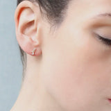 Fairy Wing Petal Stud Earrings