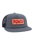 Cotton & Mesh Snapback Hat | Rowdy