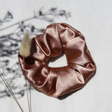 Rose Gold Satin Scrunchie | Handmade Scrunchie