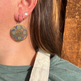 Cathedral // stained glass resin earrings