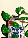 PBR Beer Can Print