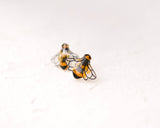 Bee Earrings | Honeybee Insect Bumblebee Studs