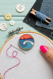 Wave Magnetic Needle Minder | Creative Gift