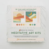 Sun & Moonlight Meditative Art Paint By Number Kit