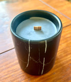 Biophilia: Black Marble ~ Fresh Earth Scented Candle