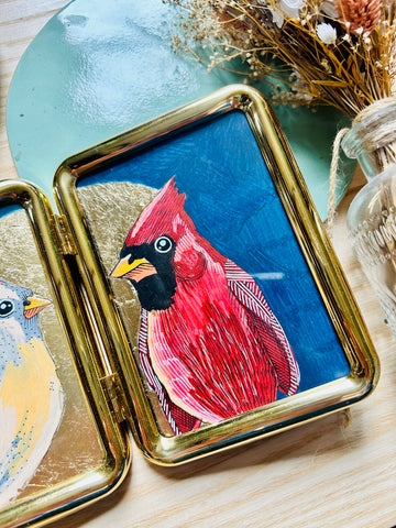 Dear Darlington Original Illustration: A Pair of Cardinals