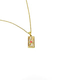 Tarot Card Necklace- The Lovers