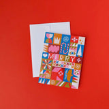 Merry Quilt Holiday Card-Box Set of 6