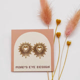 Mind’s Eye Heartburst Post Earrings