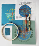 Mystic Dragonfly Rikrack Embroidery Kits