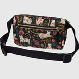 Catbloom Cotton Hip Bag