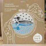 Loon Embroidery Kit