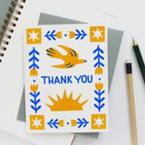 Folk Thank You Card-Box Set