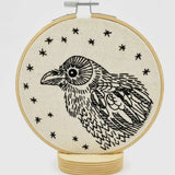 Raven Embroidery Kit