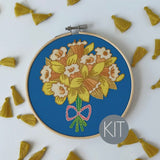 Daffodils Rikrack Embroidery Kits