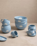 Blue Ball Mug 8.5oz / 250ml stoneware ceramic — Cloud Collection