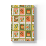 Garden Stamps  Soft Touch Classic Layflat Notebook