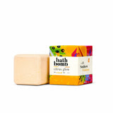 Orange Bath Bomb - Citrus Spa Fizz - Moisturizing