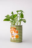 Ceramic Planter, Coffee Can