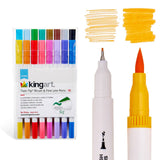 Twin-Tip™ Brush & Fine Line Pens - Water-Based Ink - 16 Colors