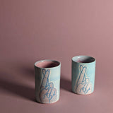 Fingers Crossed Shot Glass