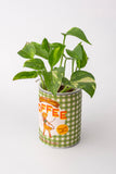 Ceramic Planter, Coffee Can