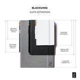 Blackwing Small (A6) Slate Notebook - Black