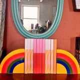 Rainbow Bookends