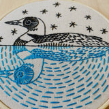 Loon Embroidery Kit