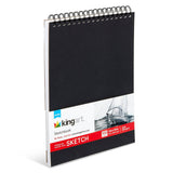 Sketch Paper Pad - Top Spiral - 9" x 12" - 100 Sheets