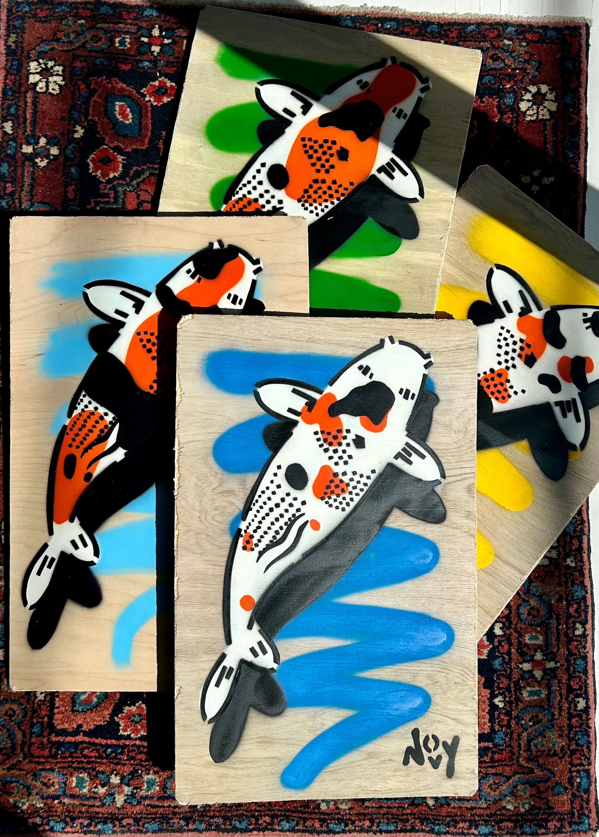 Koi Fish by Jeremy Novy – The Waxwing