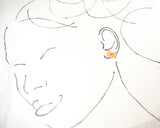 Mismatched Tomato & Bowtie Pasta Stud Earrings